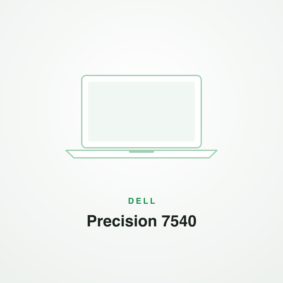 Dell Precision 7540