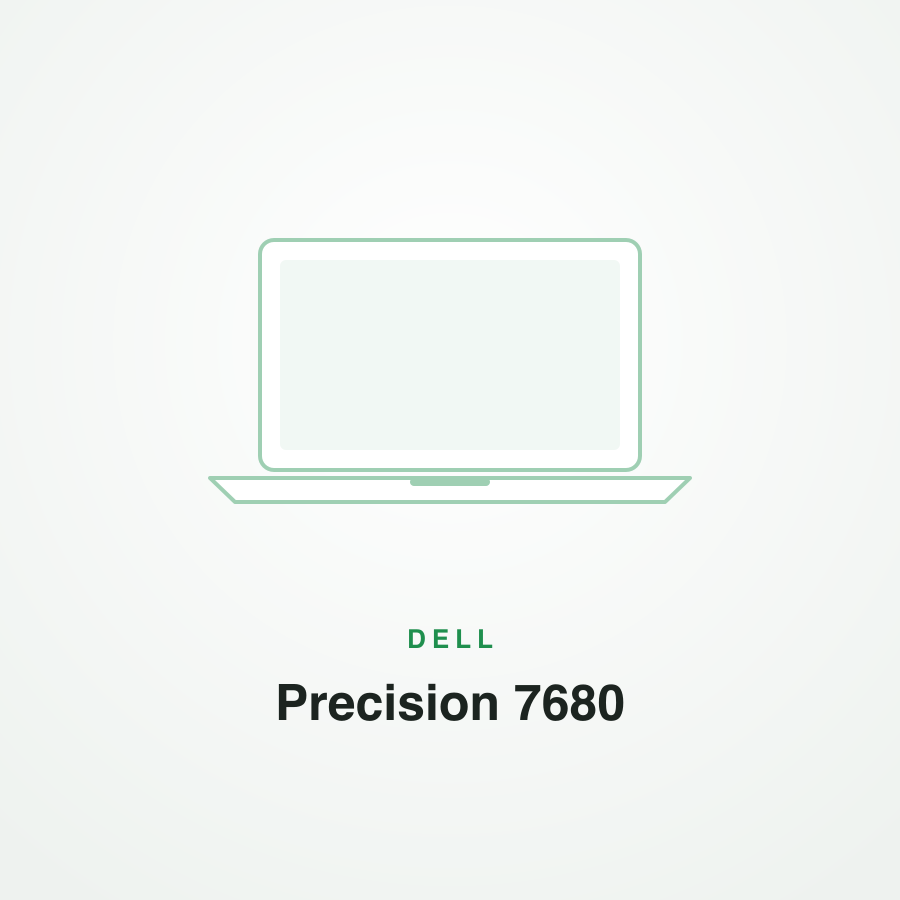 Dell Precision 7680